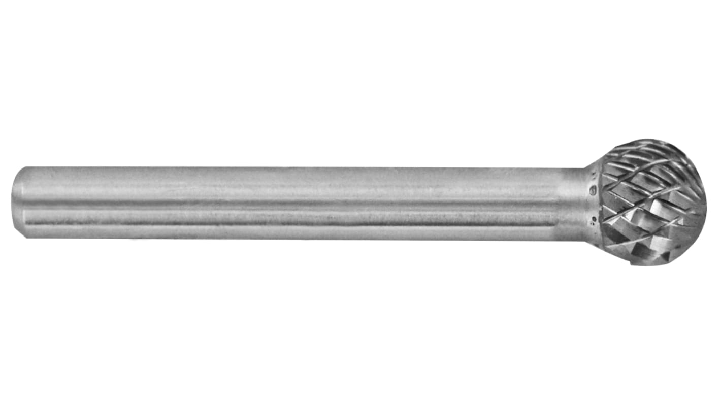 Tivoly Ball Nosed Burr, Carbide Blade