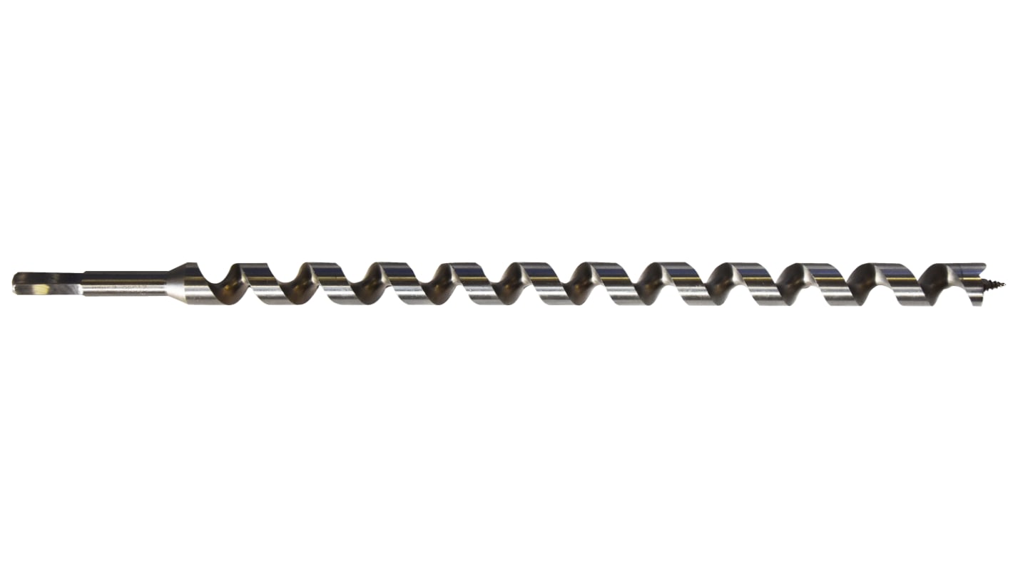 Tivoly 1080024 Series Carbon Steel Twist Drill Bit, 16mm Diameter, 450 mm Overall