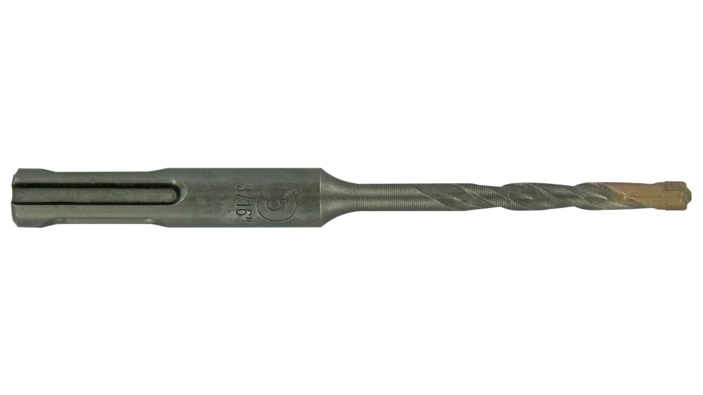 Tivoly 1098103 Series SDS Plus Drill Bit, 5mm Diameter, 110 mm Overall