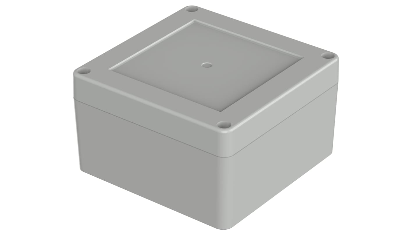 Caja Bopla de Policarbonato Gris claro, 105 x 105 x 60.1mm, IP66, IP68