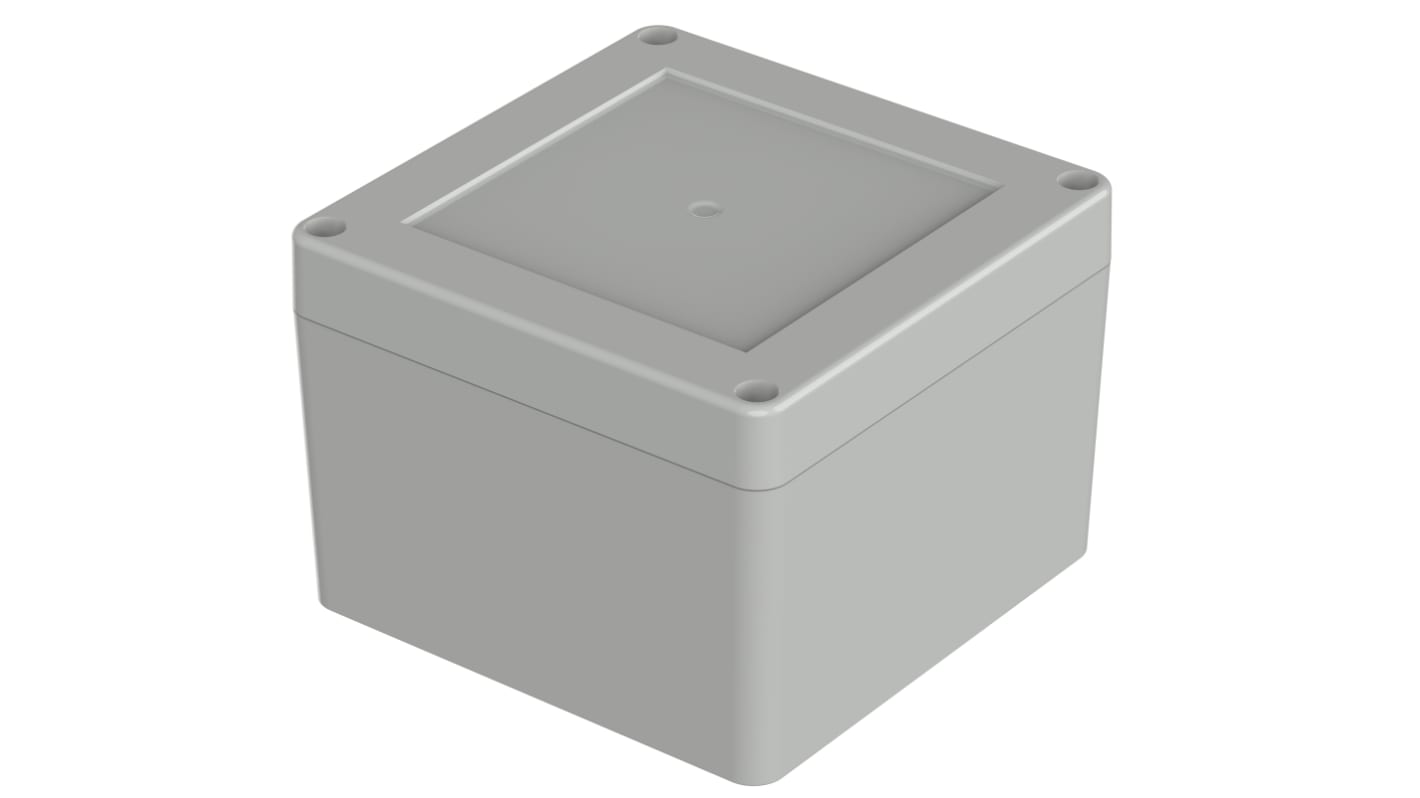 Caja Bopla de Policarbonato Gris claro, 104.8 x 104.8 x 74.7mm, IP66, IP68