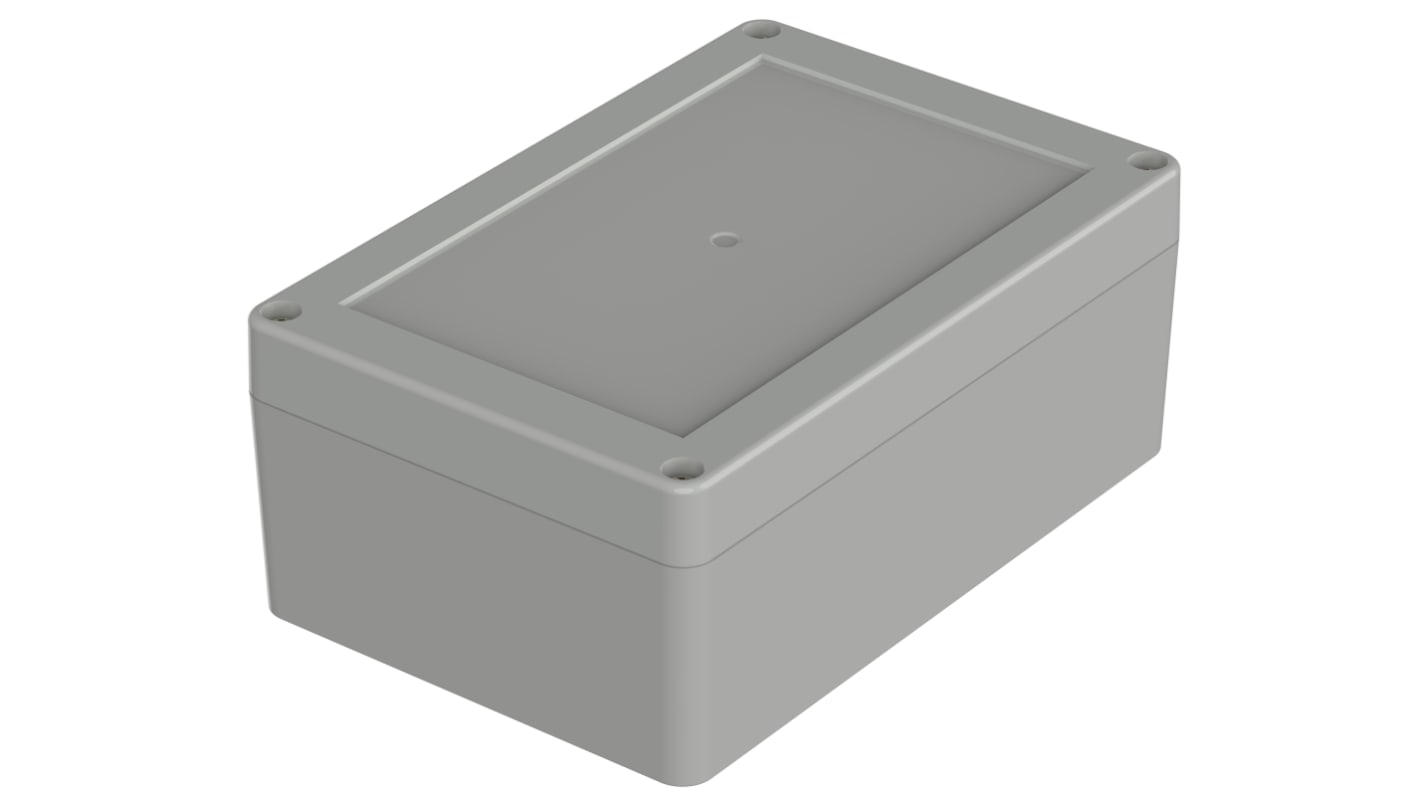 Bopla Euromas X Series Light Grey Polycarbonate Enclosure, IP66, IP68, IK07, Light Grey Lid, 150 x 100 x 60mm