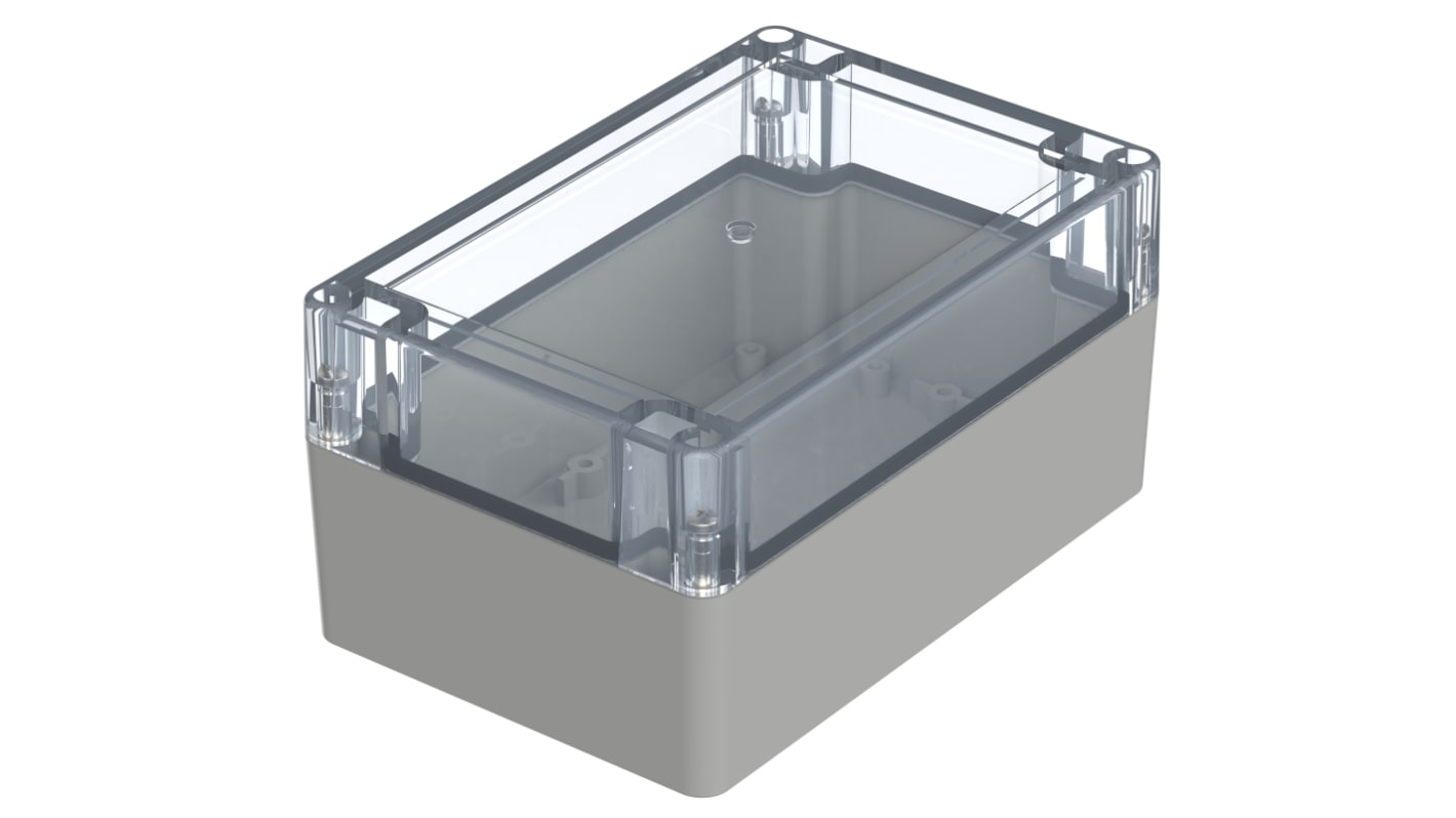 Boîtier Bopla Euromas X en Polycarbonate, 150 x 100 x 75mm, Gris clair IP66, IP68