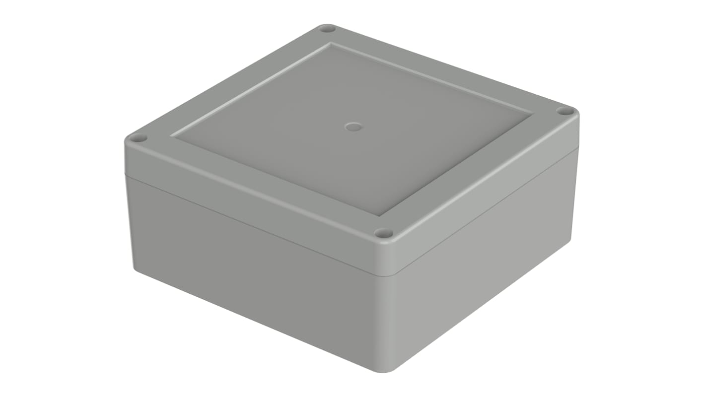 Caja Bopla de ABS Gris claro, 134.7 x 134.7 x 60.1mm, IP66, IP68