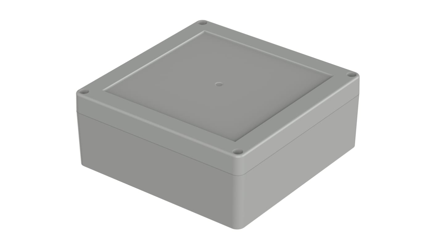 Caja Bopla de ABS Gris claro, 149.9 x 149.9 x 60mm, IP66, IP68
