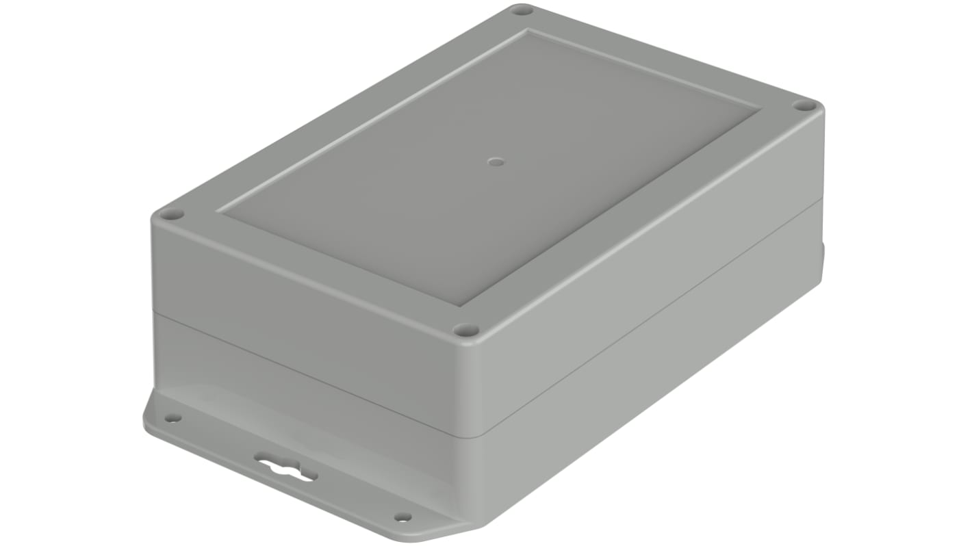 Caja Bopla de Policarbonato Gris claro, 179.9 x 119.9 x 60.2mm, IP66, IP68