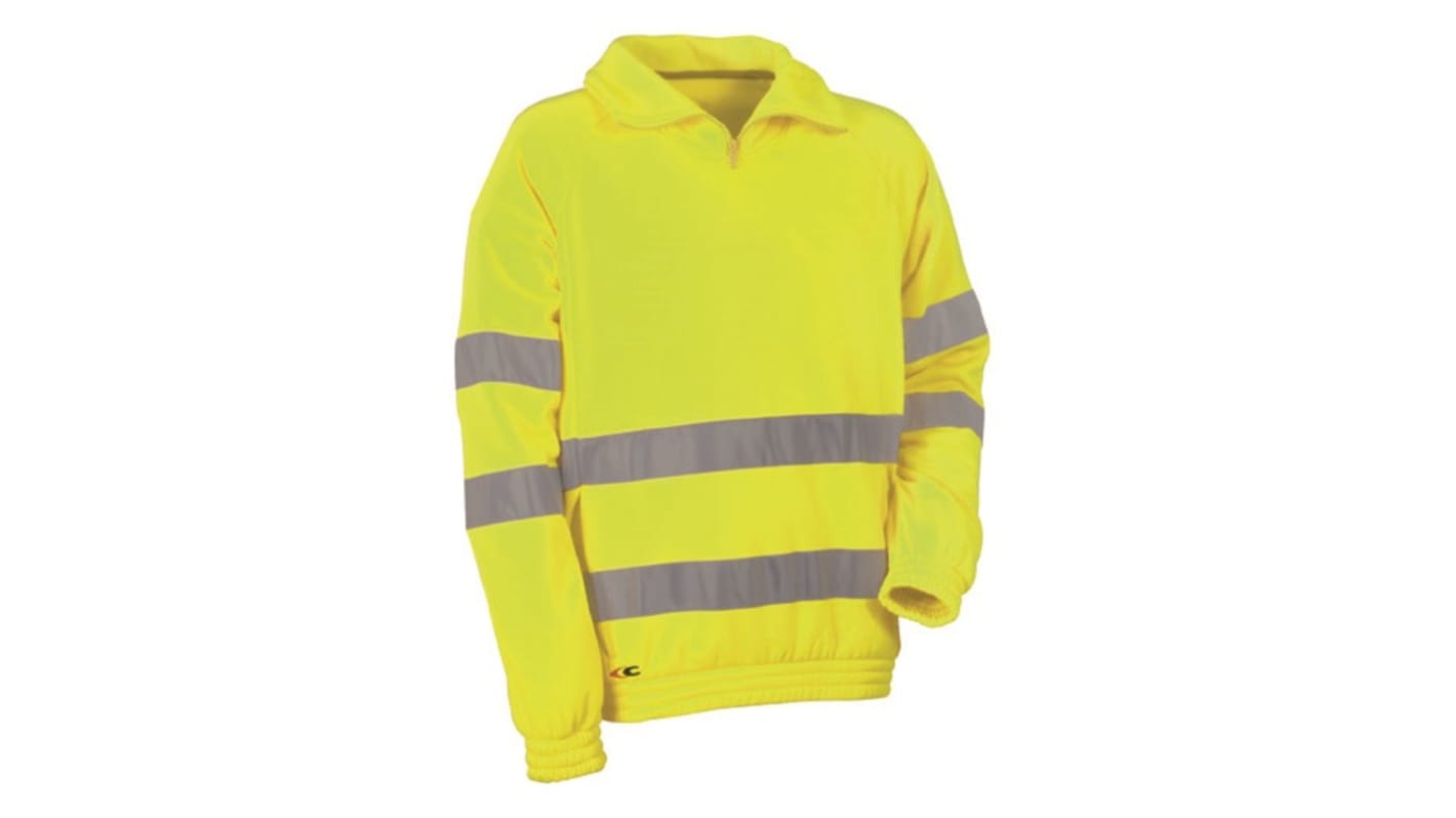 Felpa da lavoro Colore giallo Cofra, 4XL per Uomo