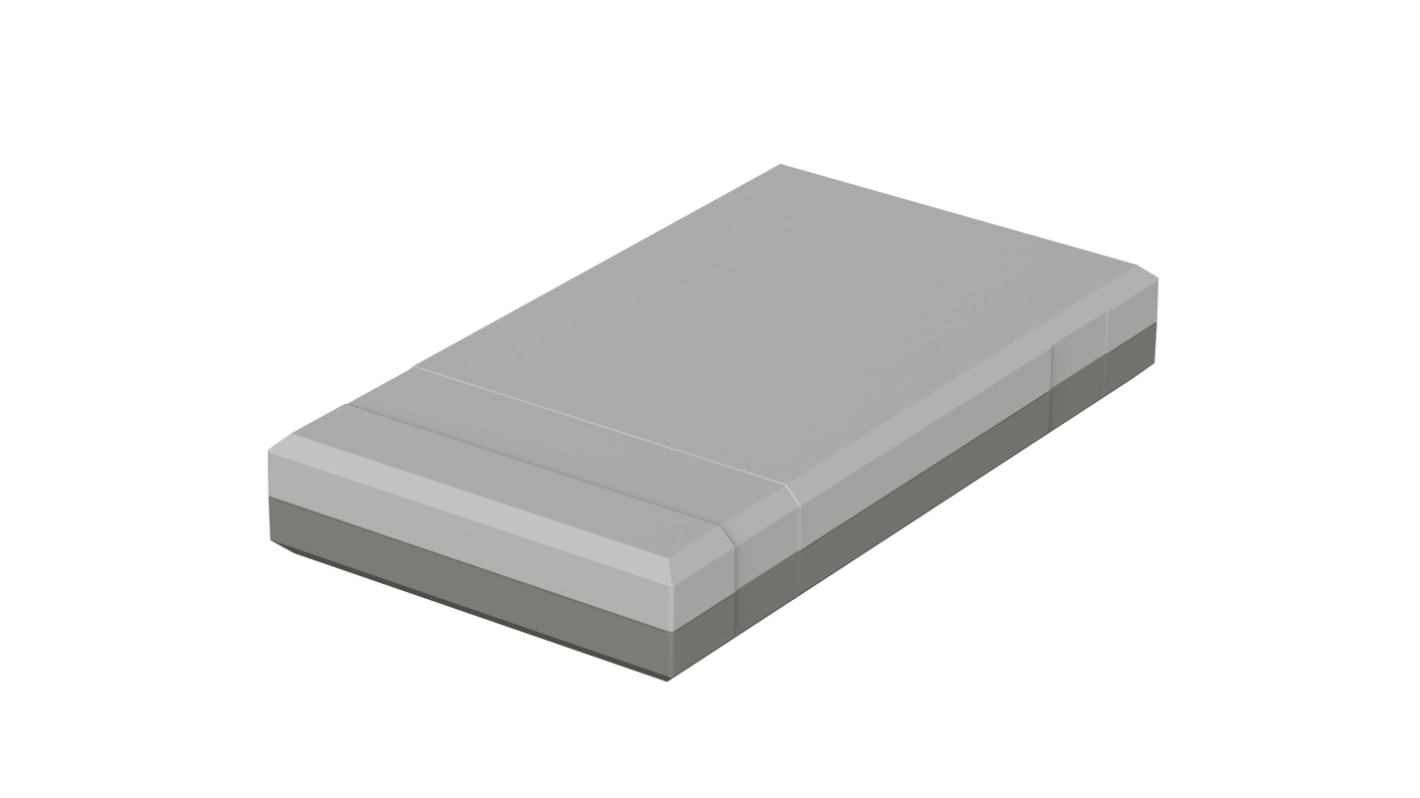 Bopla Elegant Series Polystyrene Enclosure, IP30, Light Grey Lid, 200 x 112 x 30mm