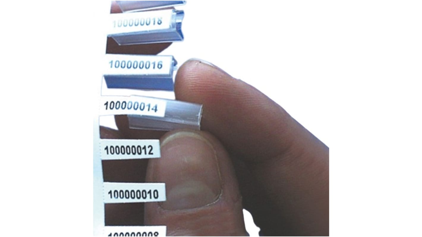 Cinta de impresora de etiquetas Brady para impresoras M610 y M710, encastres de marcado de cable para M611