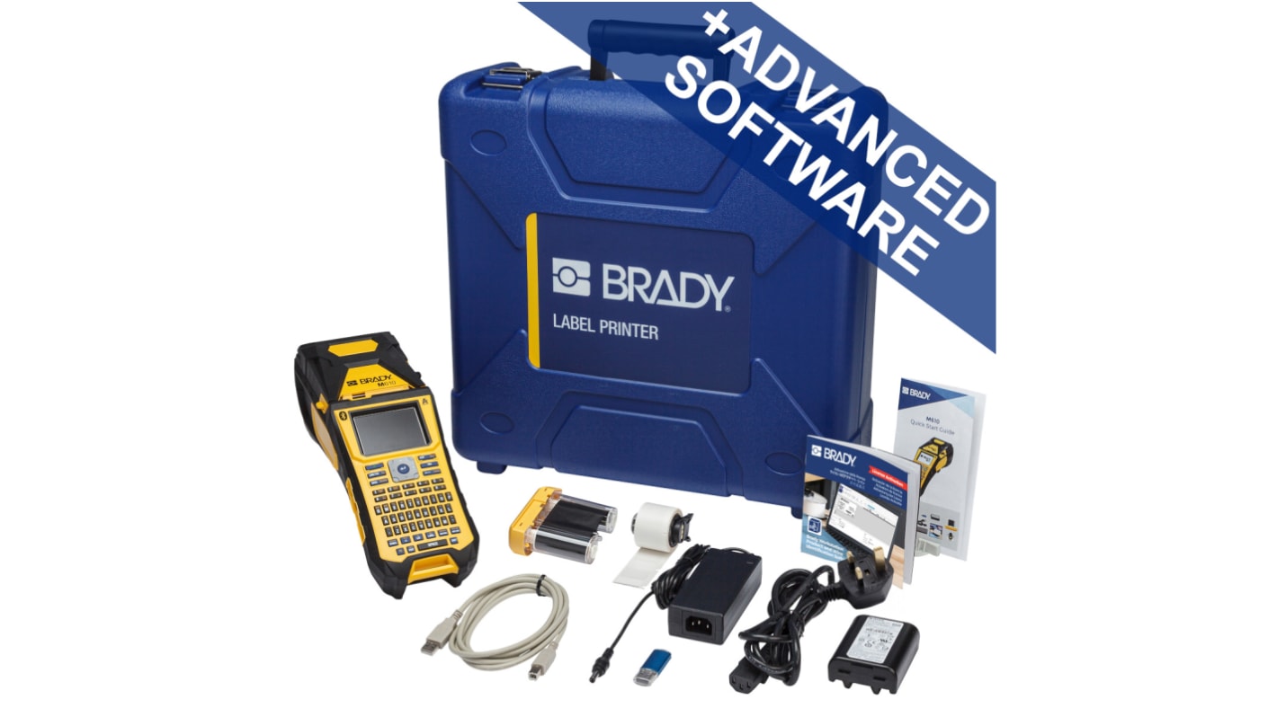 Brady M610 Handheld Label Printer, 50.8mm Max Label Width, UK