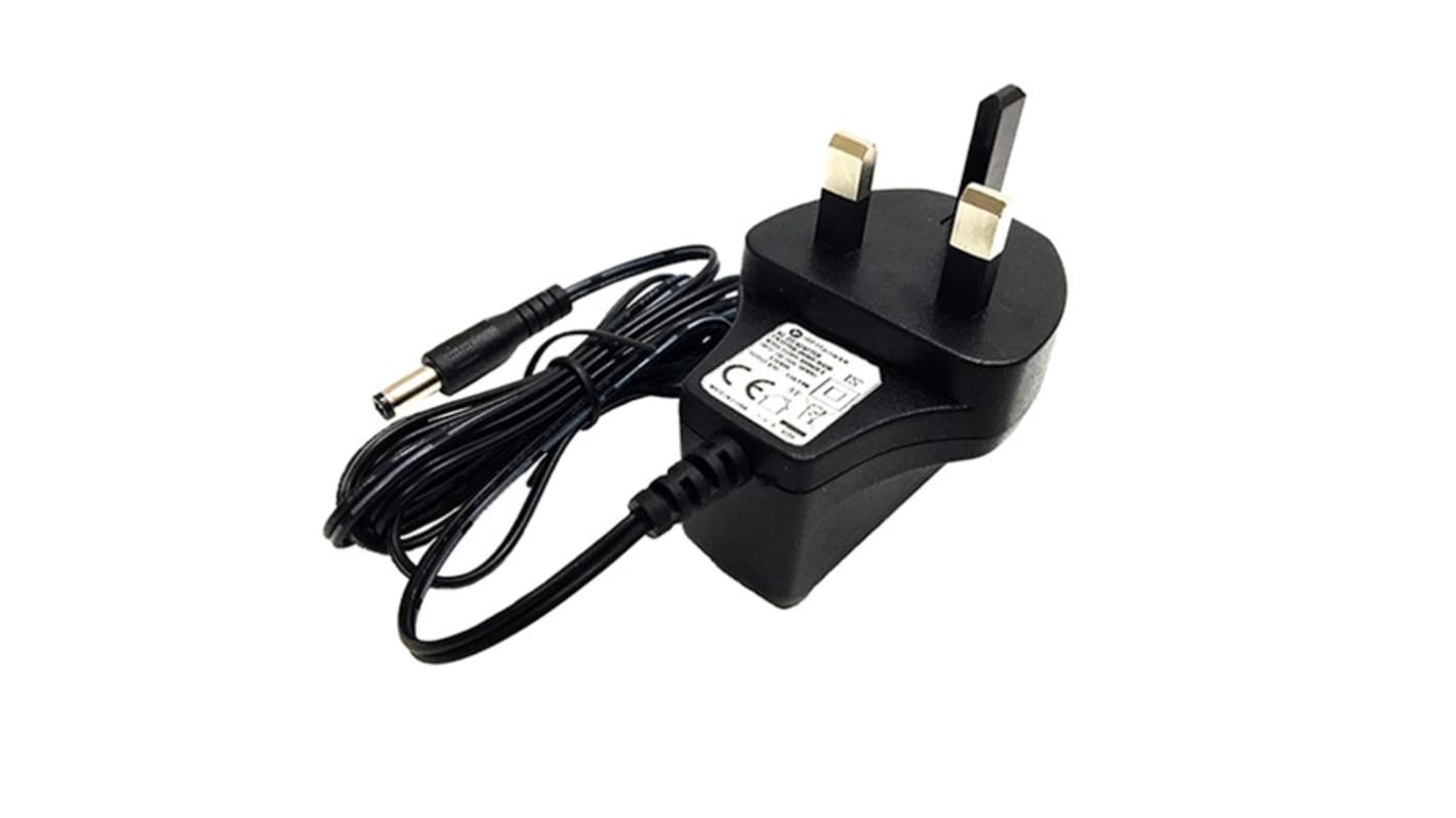 RS PRO 7.5W Plug-In AC/DC Adapter 9V Output, 830mA Output