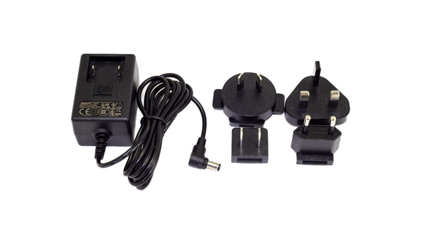 RS PRO AC-Adapter 12W, 90 → 264V ac, 15V / 800mA