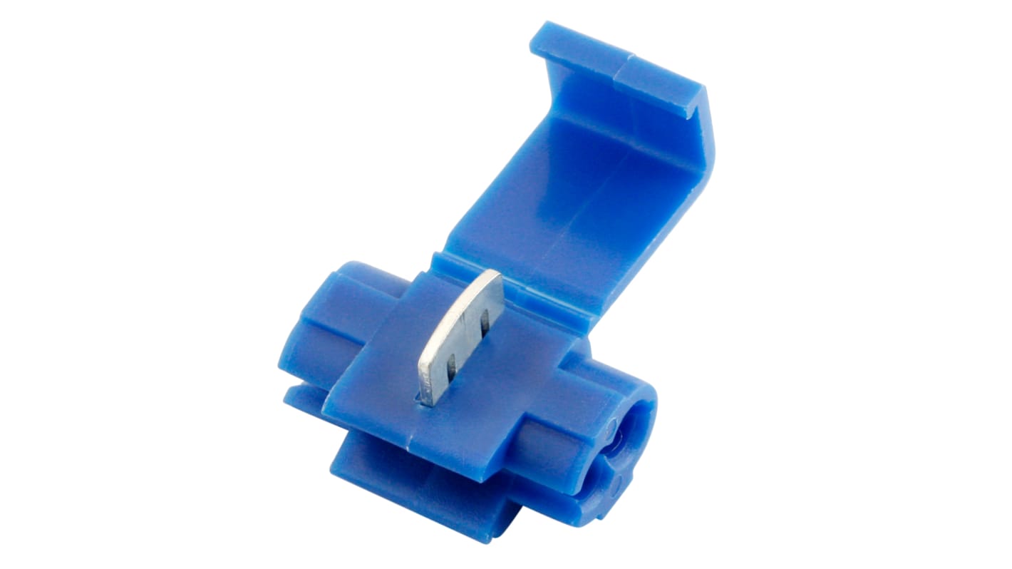 Conector de acoplamiento de cableado RS PRO, 18 → 14 AWG 14AWG 2.5mm² 18AWG 0.75mm², Azul