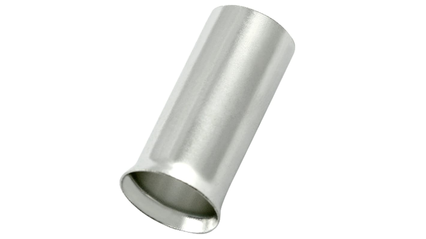 Embout de câblage RS PRO, 0.5mm², Argent, longueur 5mm