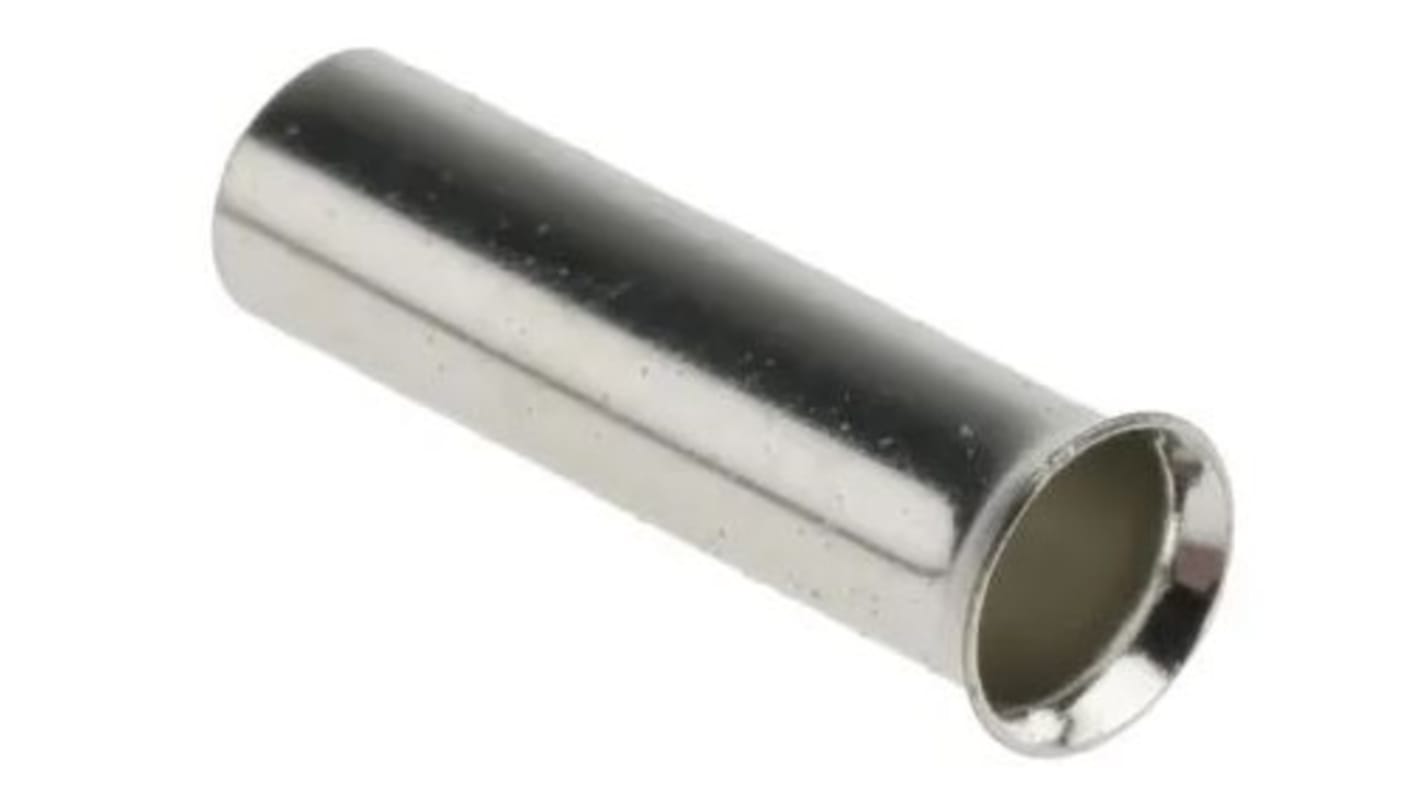 Embout de câblage RS PRO, 4mm², Argent, longueur 12mm