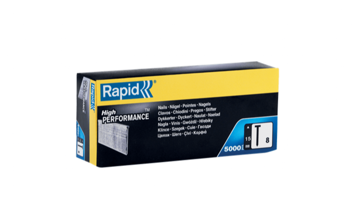 Commun Rapid Agrafage, en Acier Inoxydable, long. 15mm