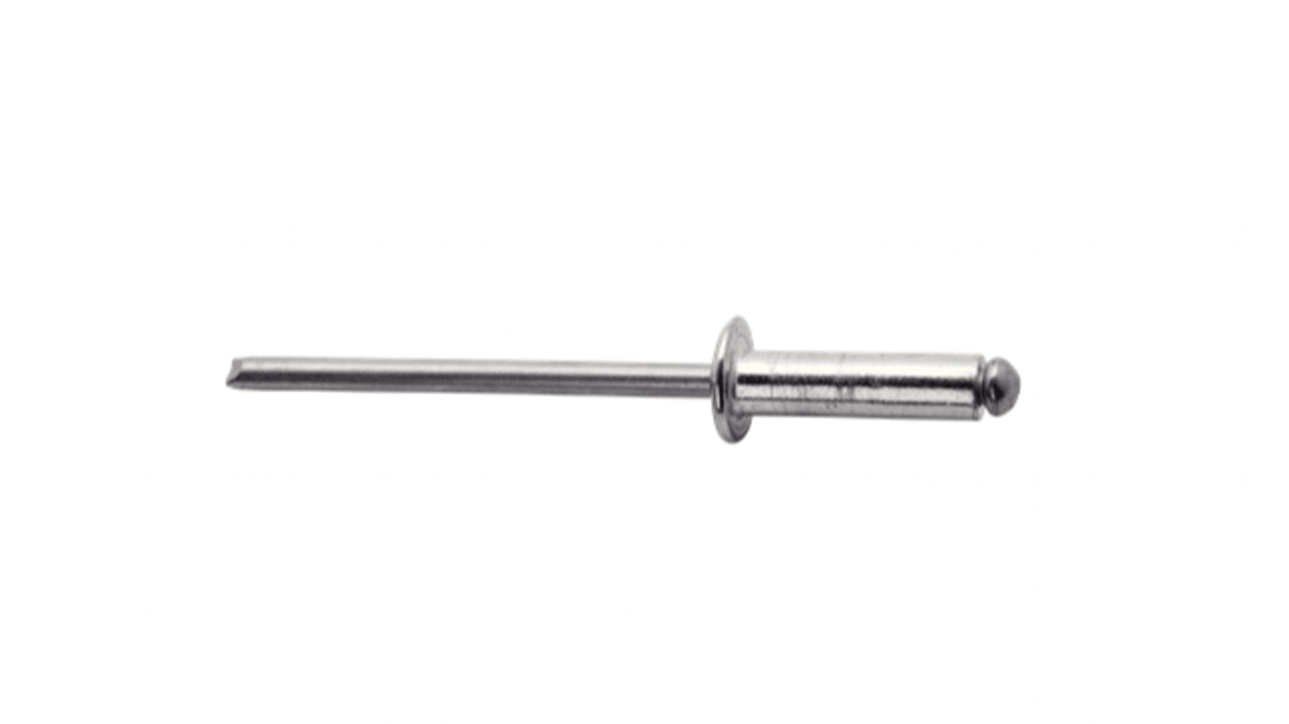 Rivetto Set di rivetti Rapid Agrafage in Alluminio, Ø 3.2mm, L. 8mm, M3mm