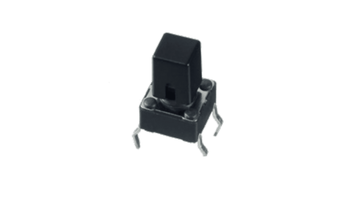 APEM Black Tactile Switch Cap for PHAP5-30 Series, U5522