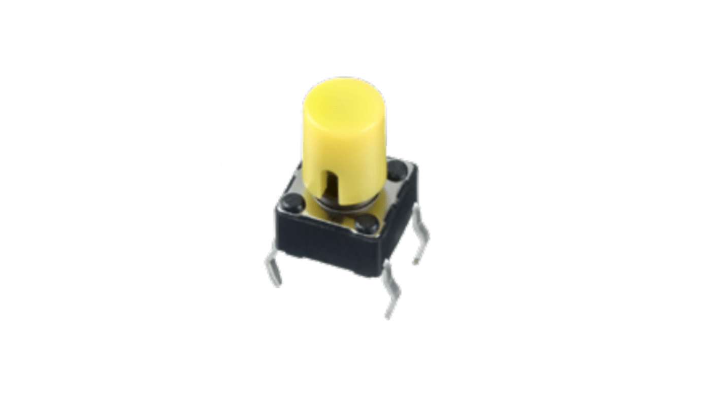 APEM Yellow Tactile Switch Cap for PHAP5-30 Series, U5525