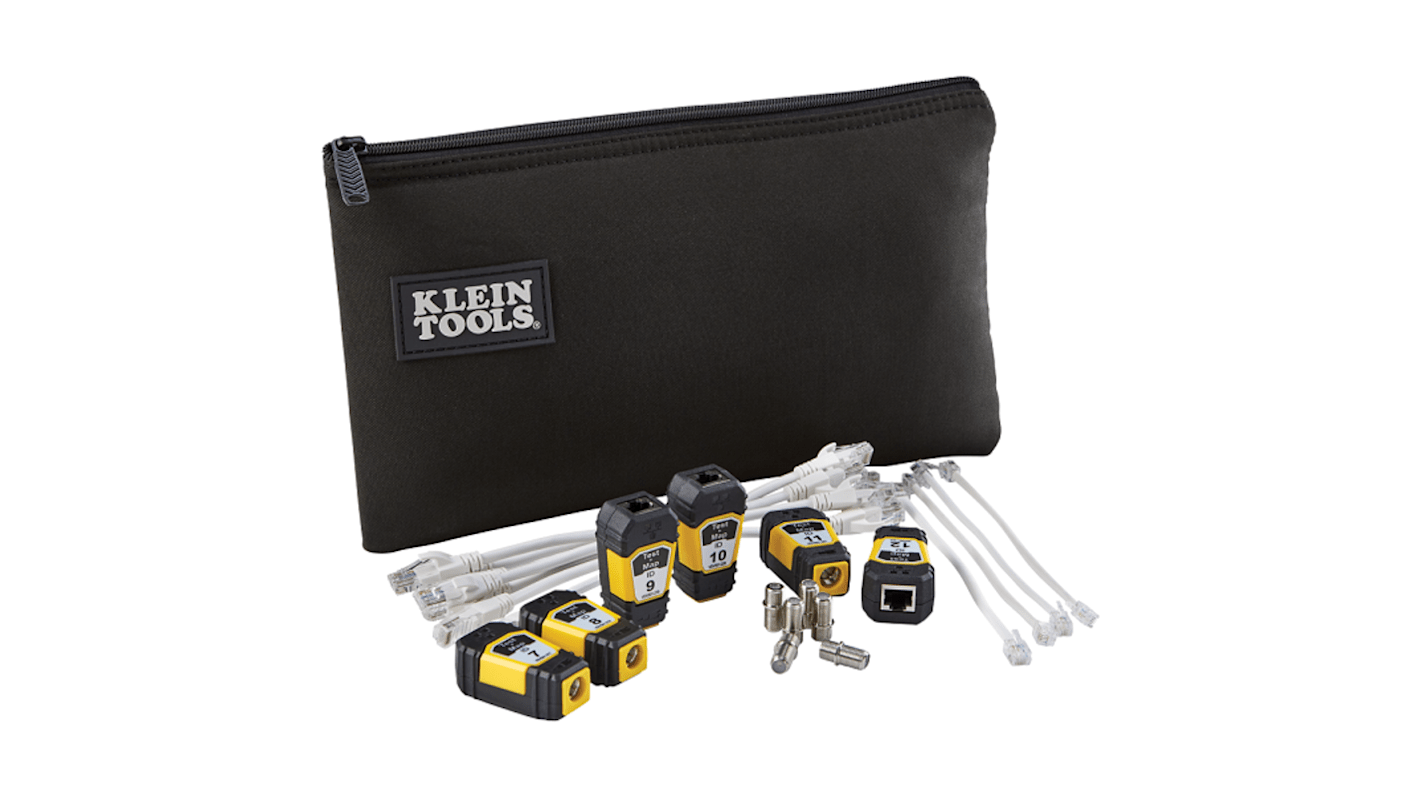 Klein Tools VDV770-851 Hálózati kábelvizsgáló, Kábelvizsgáló, csatlakozó: Koaxiális, RJ45