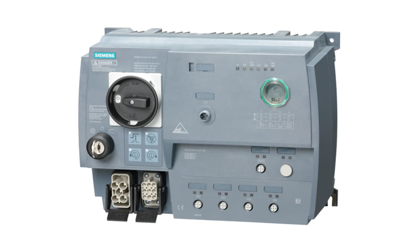 Siemens Motor Starter, Reversing, 0.75 kW, 400 V, 3 Phase, IP65