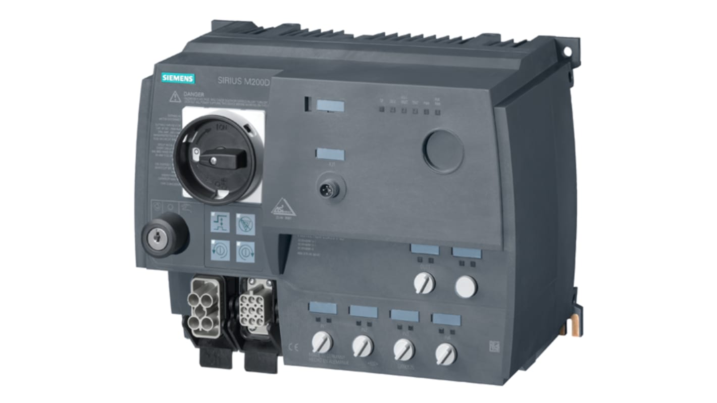 Arrancador de motor Siemens SIRIUS, 1,5 - 12 A, 400 V, 5,5 kW, trifásico, IP65