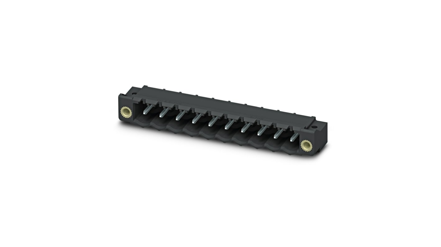 Phoenix Contact CC Series Straight PCB Header, 7 Contact(s), 5.08mm Pitch, 1 Row(s)