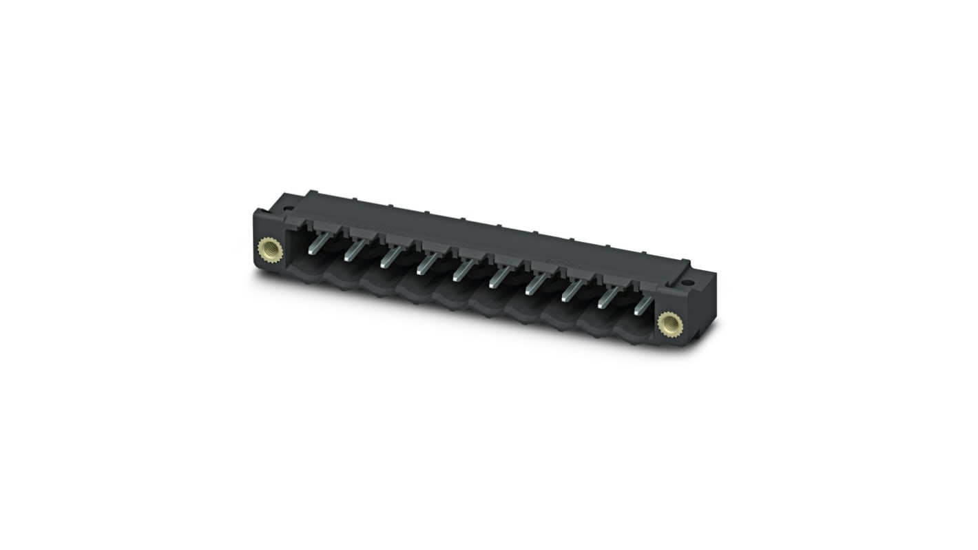 Phoenix Contact CC Series Straight PCB Header, 9 Contact(s), 5.08mm Pitch, 1 Row(s)