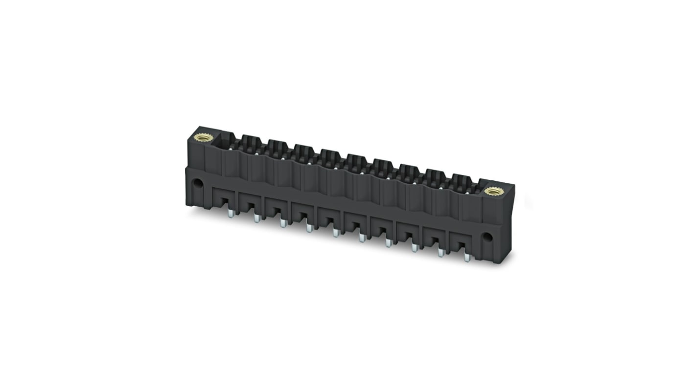 Phoenix Contact CCV Series Straight PCB Header, 7 Contact(s), 5.08mm Pitch, 1 Row(s)