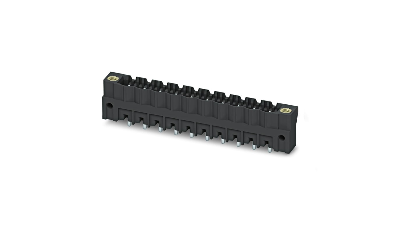 Phoenix Contact CCV Series Straight PCB Header, 8 Contact(s), 5.08mm Pitch, 1 Row(s)