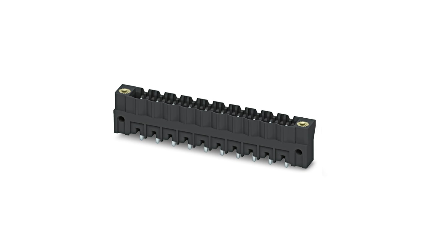 Phoenix Contact CCV Series Straight PCB Header, 11 Contact(s), 5.08mm Pitch, 1 Row(s)