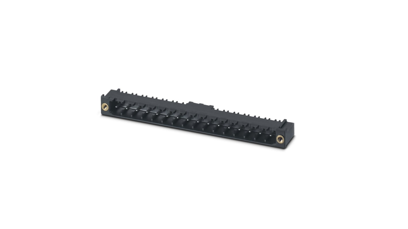 Phoenix Contact CC Series Straight PCB Header, 18 Contact(s), 5.08mm Pitch, 1 Row(s)