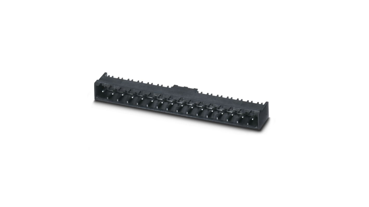 Phoenix Contact CCA Series Straight PCB Header, 14 Contact(s), 5.08mm Pitch, 1 Row(s)