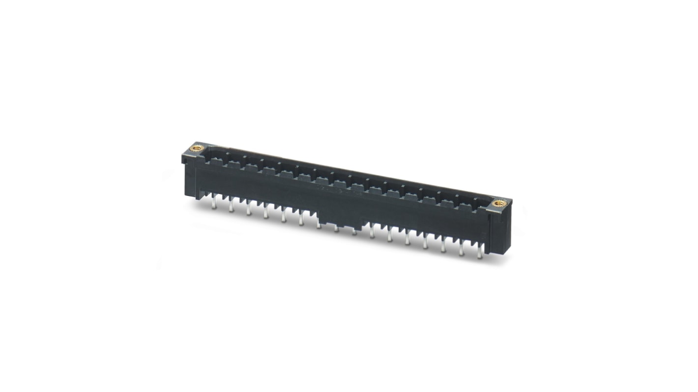 Phoenix Contact CCV Series Straight PCB Header, 18 Contact(s), 5.08mm Pitch, 1 Row(s)