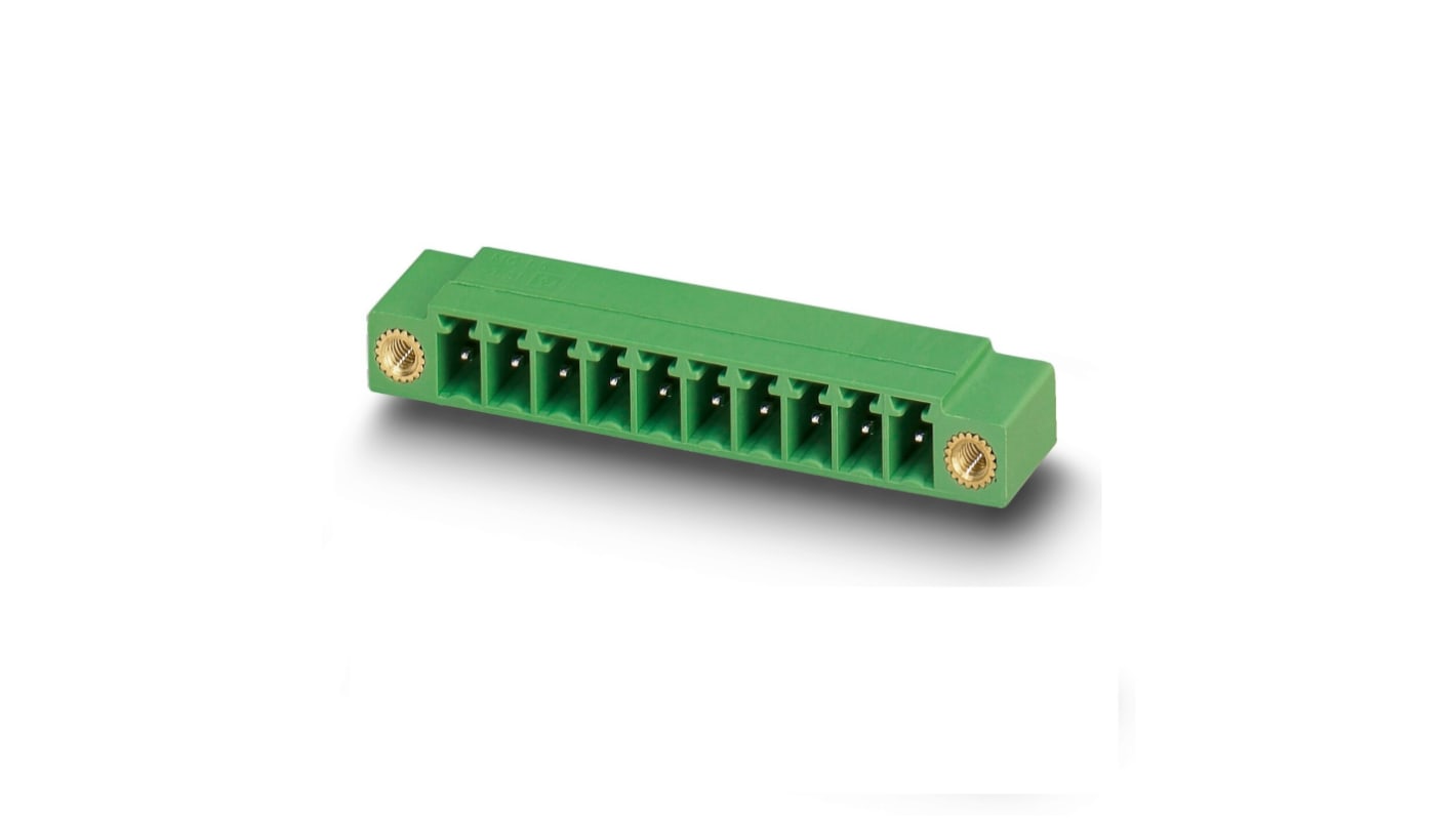 Phoenix Contact MC Series Straight PCB Header, 9 Contact(s), 5.08mm Pitch, 1 Row(s)