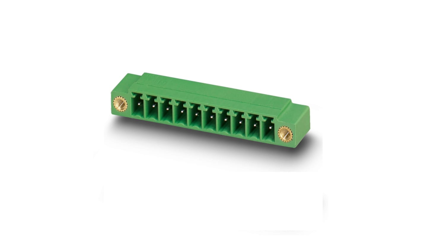 Phoenix Contact MC Series Straight PCB Header, 12 Contact(s), 5.08mm Pitch, 1 Row(s)