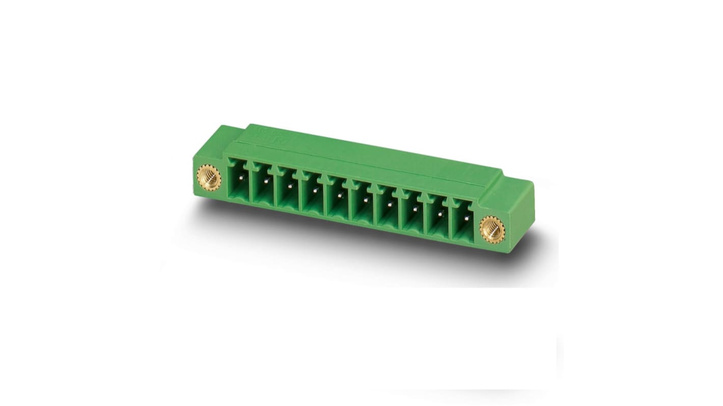 Phoenix Contact MC Series Straight PCB Header, 16 Contact(s), 5.08mm Pitch, 1 Row(s)