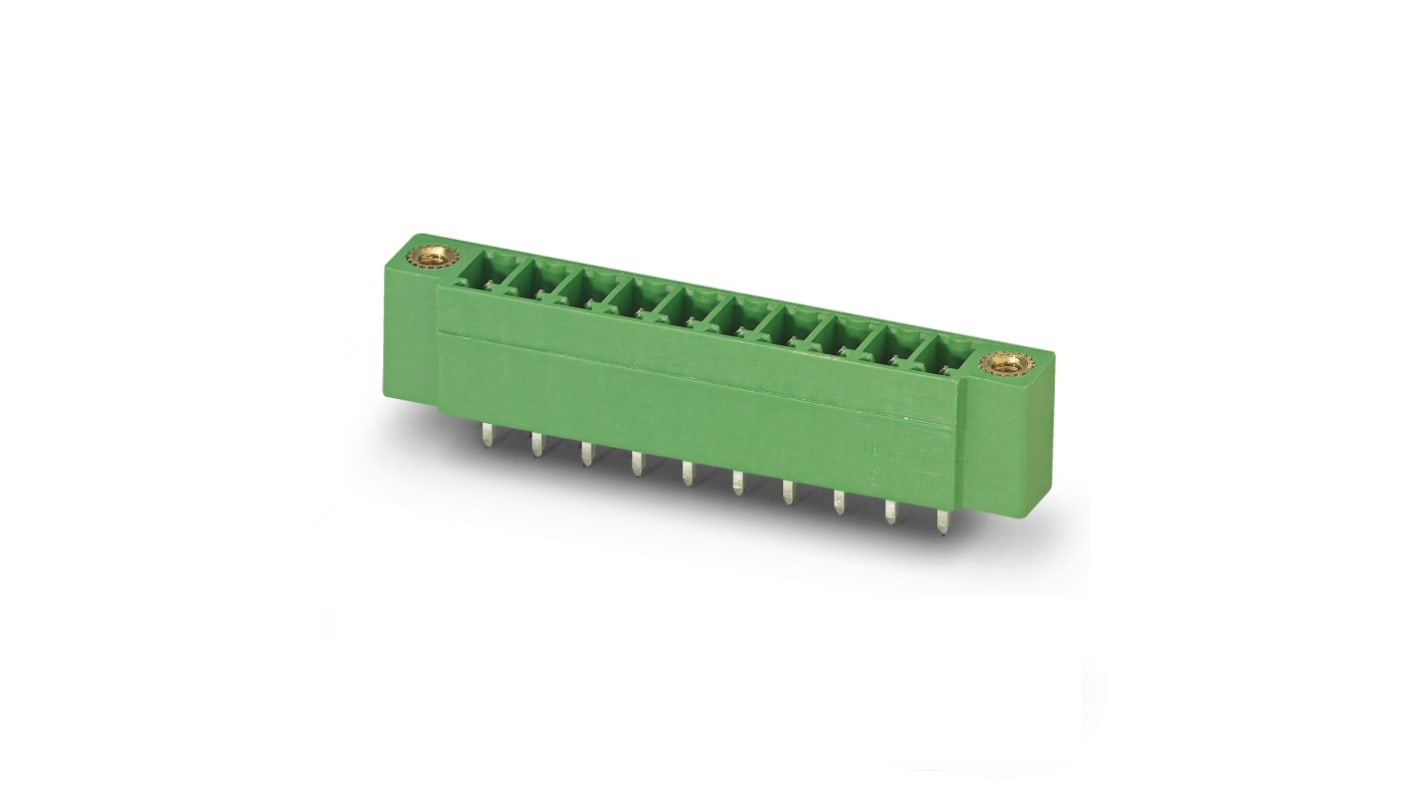 Phoenix Contact MCV Series Straight PCB Header, 7 Contact(s), 3.81mm Pitch, 1 Row(s)