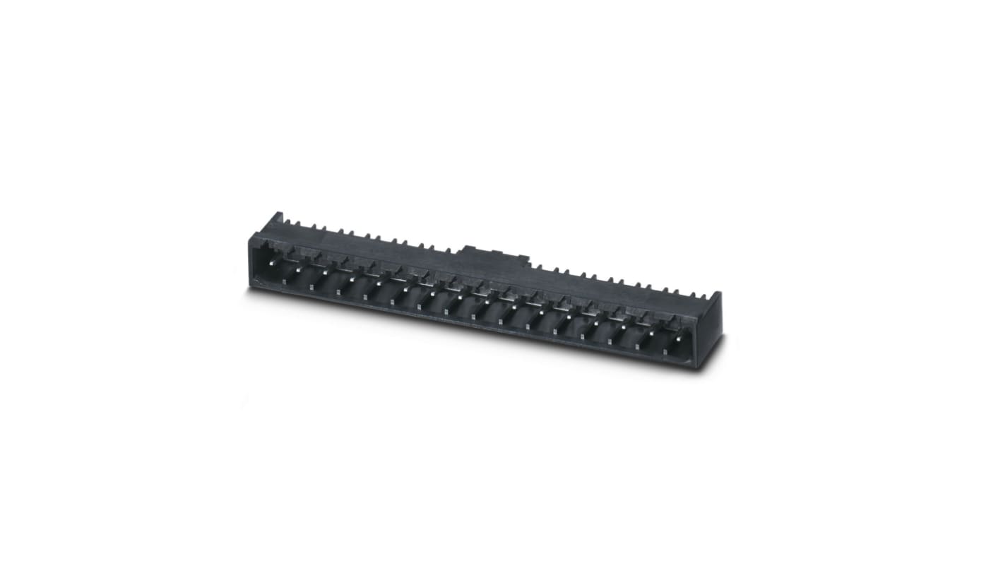 Phoenix Contact CCA Series Straight PCB Header, 18 Contact(s), 5mm Pitch, 1 Row(s)