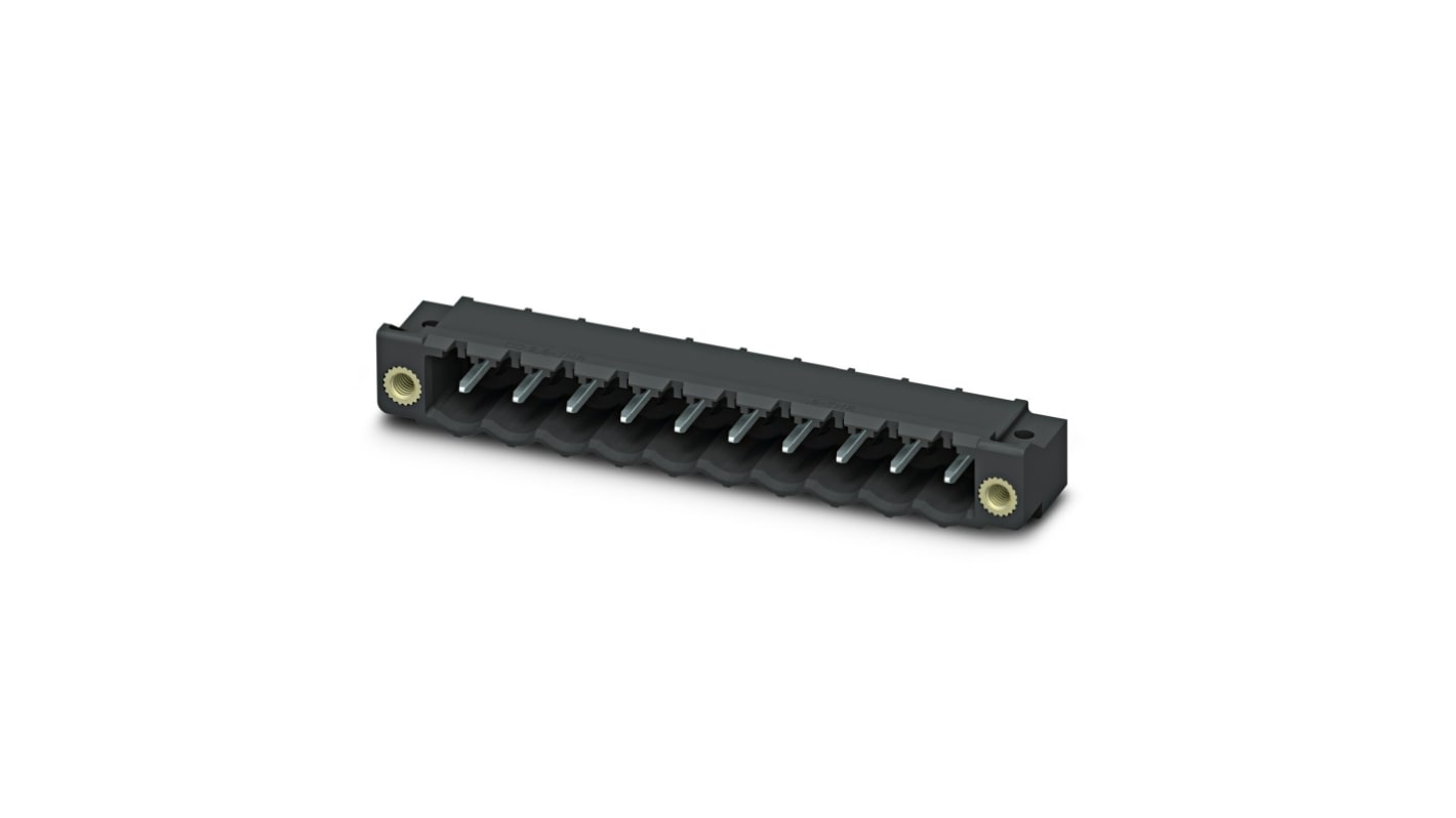 Phoenix Contact CC Series Straight PCB Header, 3 Contact(s), 5mm Pitch, 1 Row(s)