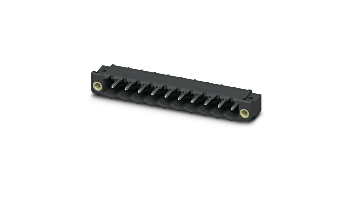 Phoenix Contact CC Series Straight PCB Header, 5 Contact(s), 5mm Pitch, 1 Row(s)