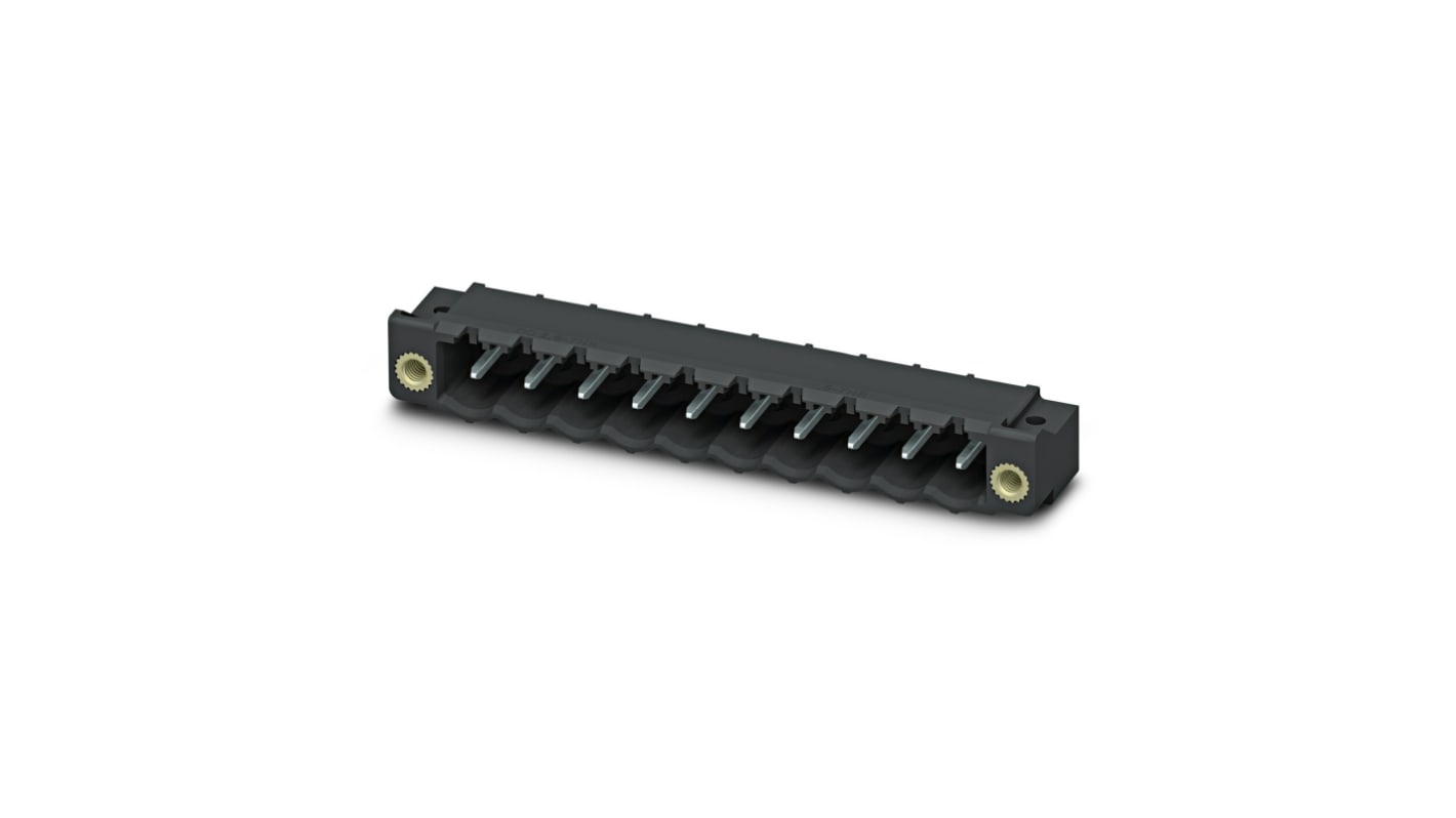 Phoenix Contact CC Series Straight PCB Header, 7 Contact(s), 5mm Pitch, 1 Row(s)
