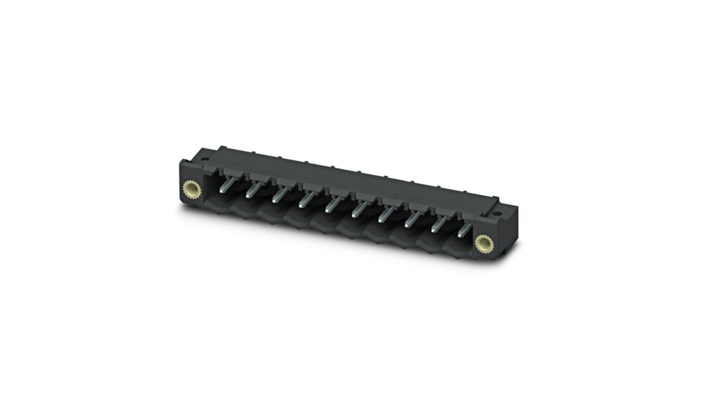 Phoenix Contact CC Series Straight PCB Header, 11 Contact(s), 5mm Pitch, 1 Row(s)