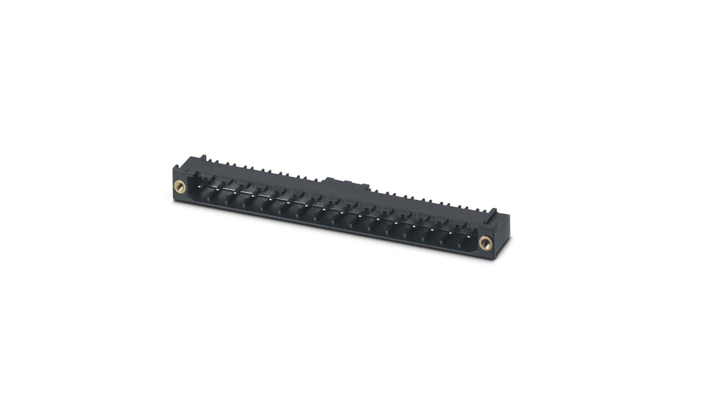 Phoenix Contact CC Series Straight PCB Header, 13 Contact(s), 5mm Pitch, 1 Row(s)