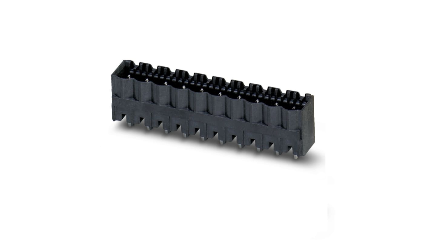 Phoenix Contact CCVA Series Straight PCB Header, 5 Contact(s), 5mm Pitch, 1 Row(s)