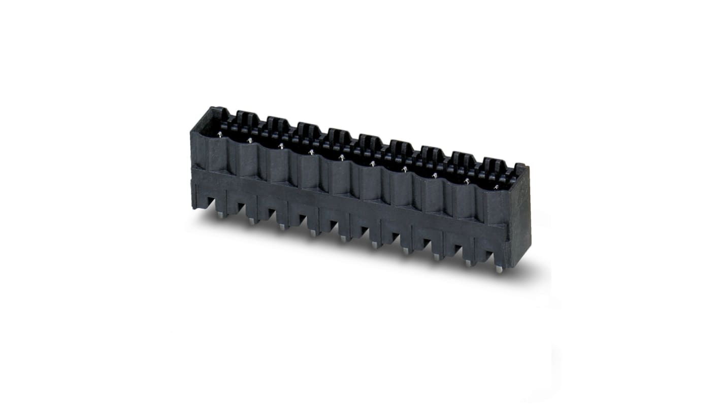 Phoenix Contact CCVA Series Straight PCB Header, 7 Contact(s), 5mm Pitch, 1 Row(s)