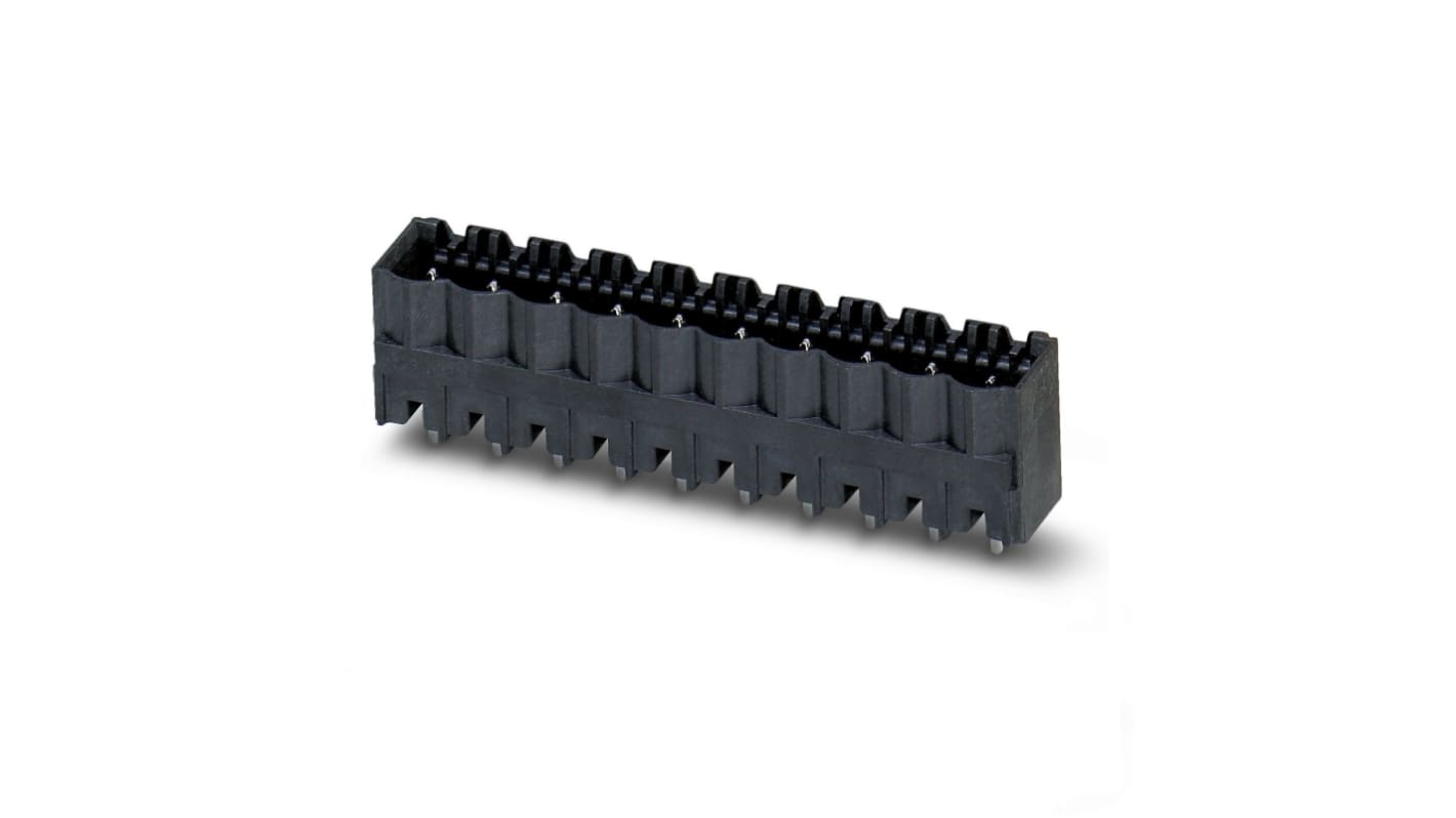 Phoenix Contact CCVA Series Straight PCB Header, 11 Contact(s), 5mm Pitch, 1 Row(s)