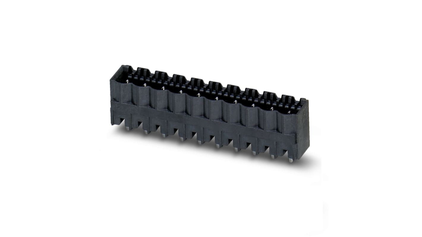 File di contatti PCB Phoenix Contact, 12 vie, 1 fila, passo 5mm