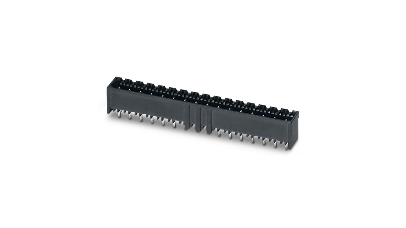 Phoenix Contact CCVA Series Straight PCB Header, 13 Contact(s), 5mm Pitch, 1 Row(s)