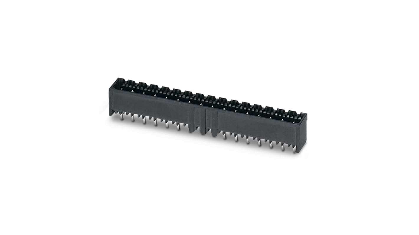 Phoenix Contact CCVA Series Straight PCB Header, 17 Contact(s), 5mm Pitch, 1 Row(s)